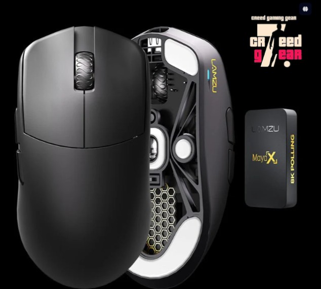 (CHÍNH HÃNG 12th) Chuột không dây siêu nhẹ Lamzu Maya 8KHz và Lamzu Maya X 8KHz chính hãng - Ảnh 2