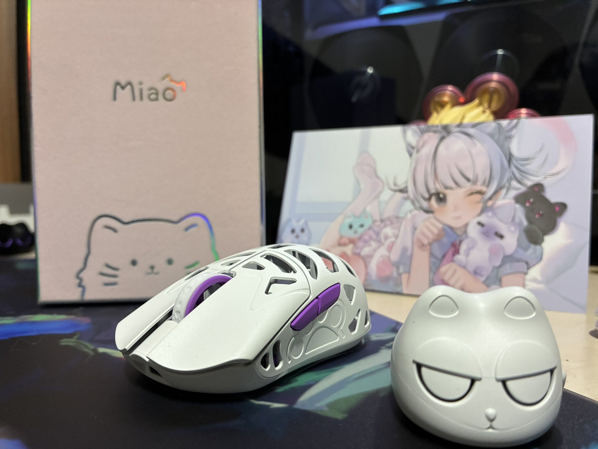 (CHÍNH HÃNG 12th) Chuột Gaming không dây WLMouse Beast Miao