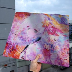 Lót chuột kính Gaming Hachiware Hanabi